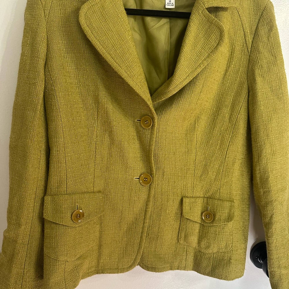 Olive Green Women's Blazer